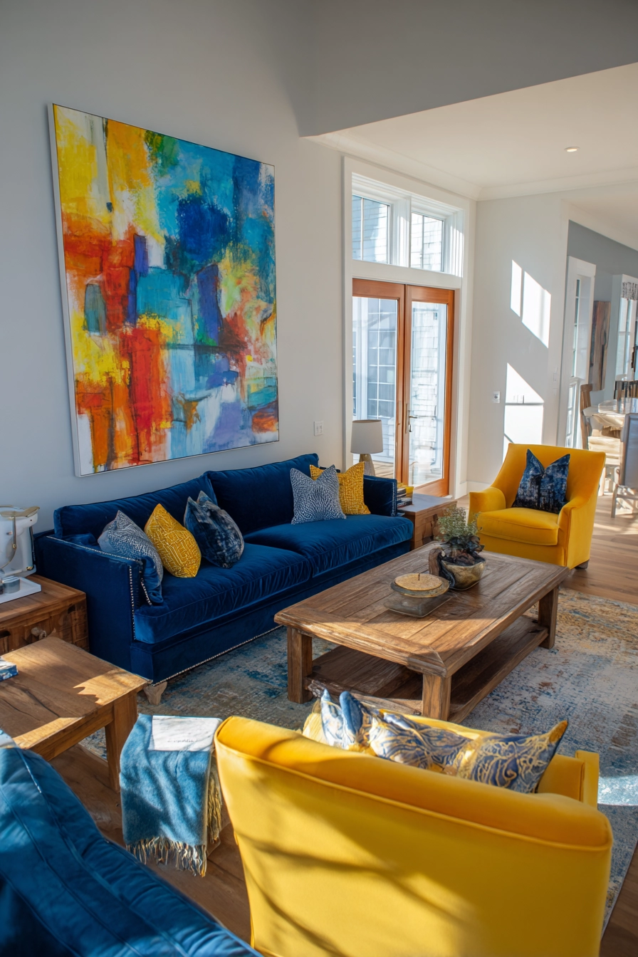 colorful living room ideas 16