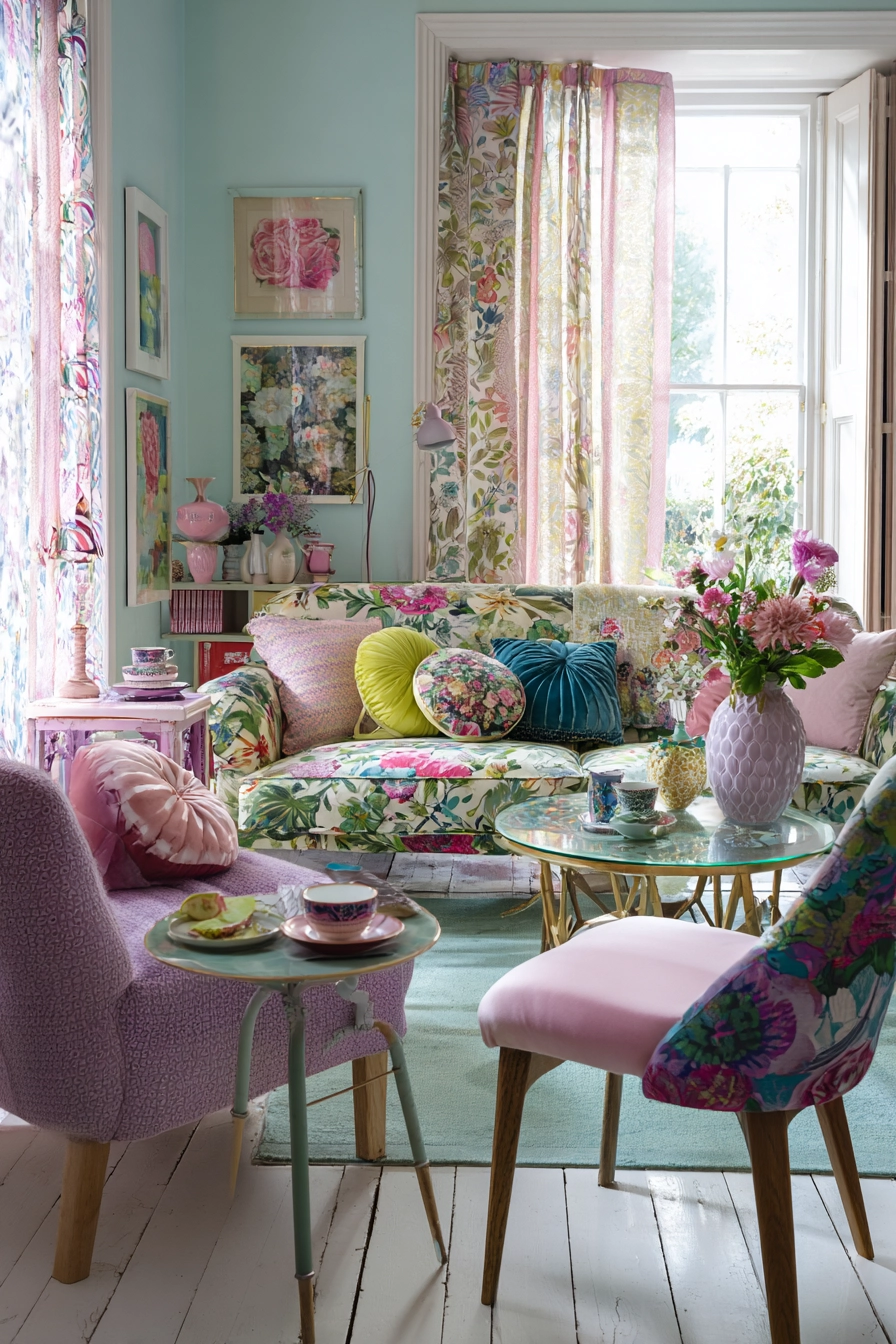 colorful living room ideas 20