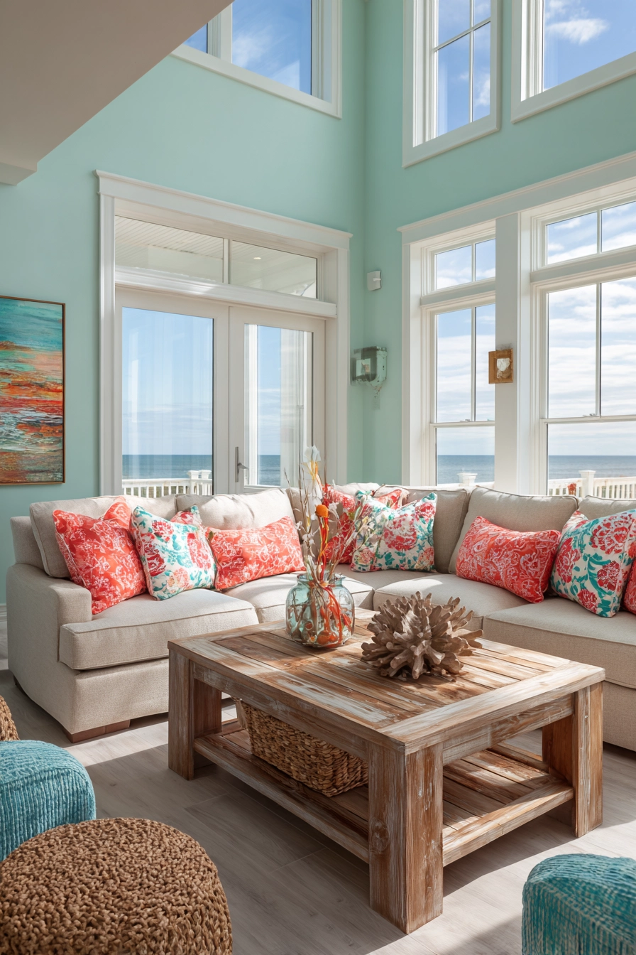 colorful living room ideas 24