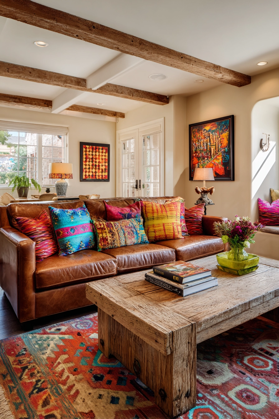 colorful living room ideas 39