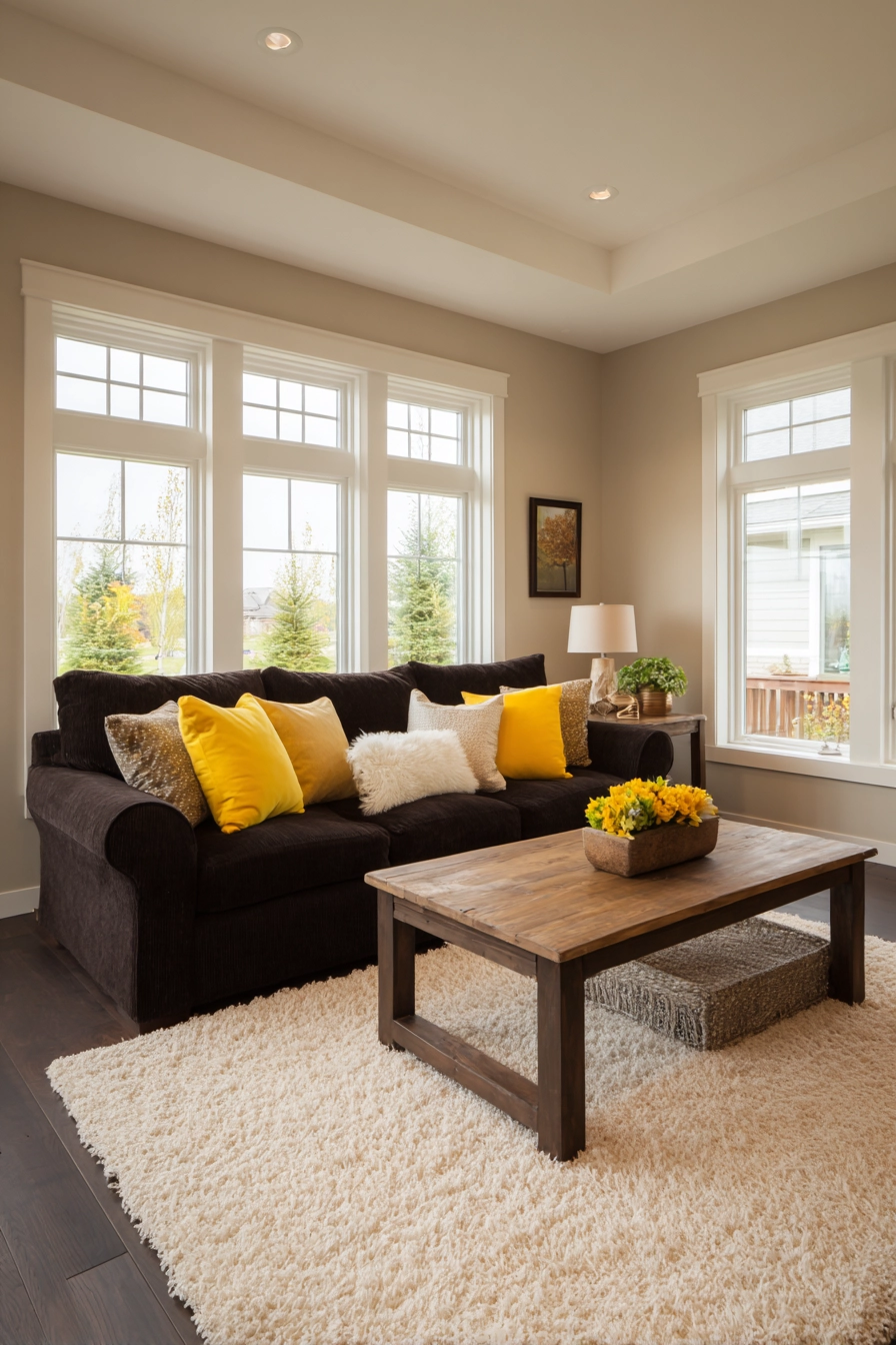 Dark Brown Couch Living Room Ideas: A Design Guide