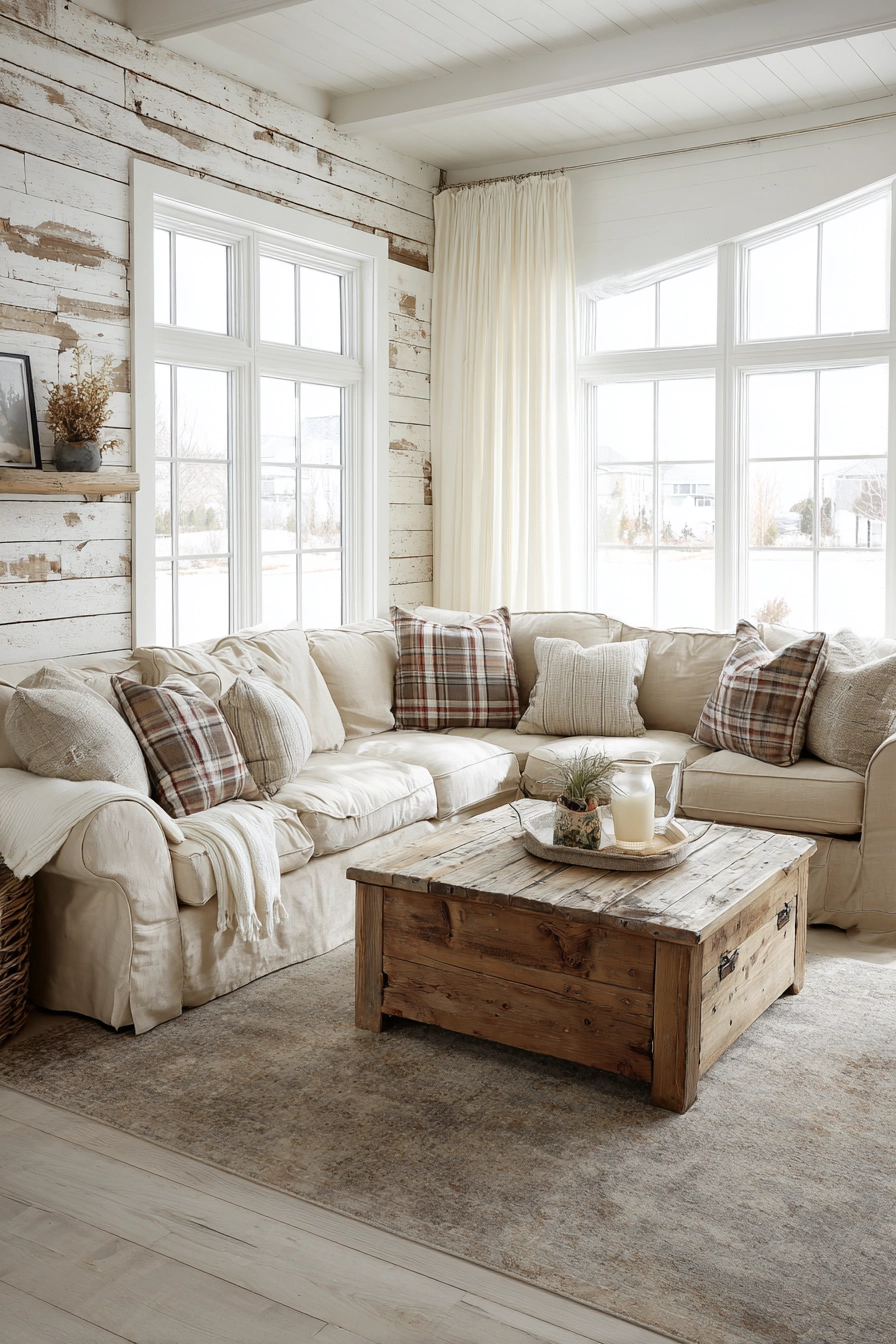 farmhouse living room ideas 3