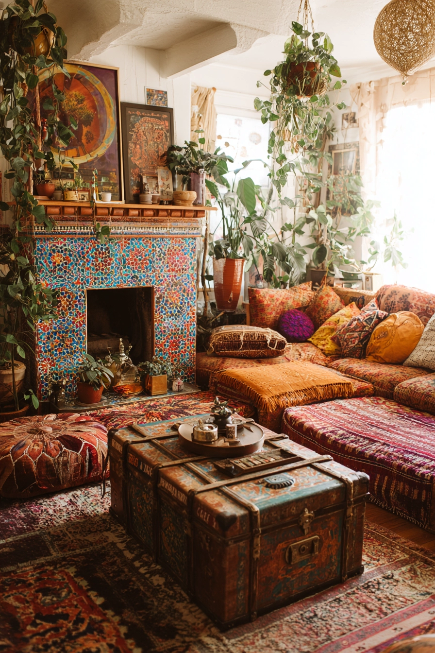 fireplace ideas living room 18