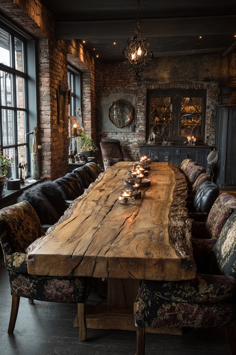 gothic dining room 32