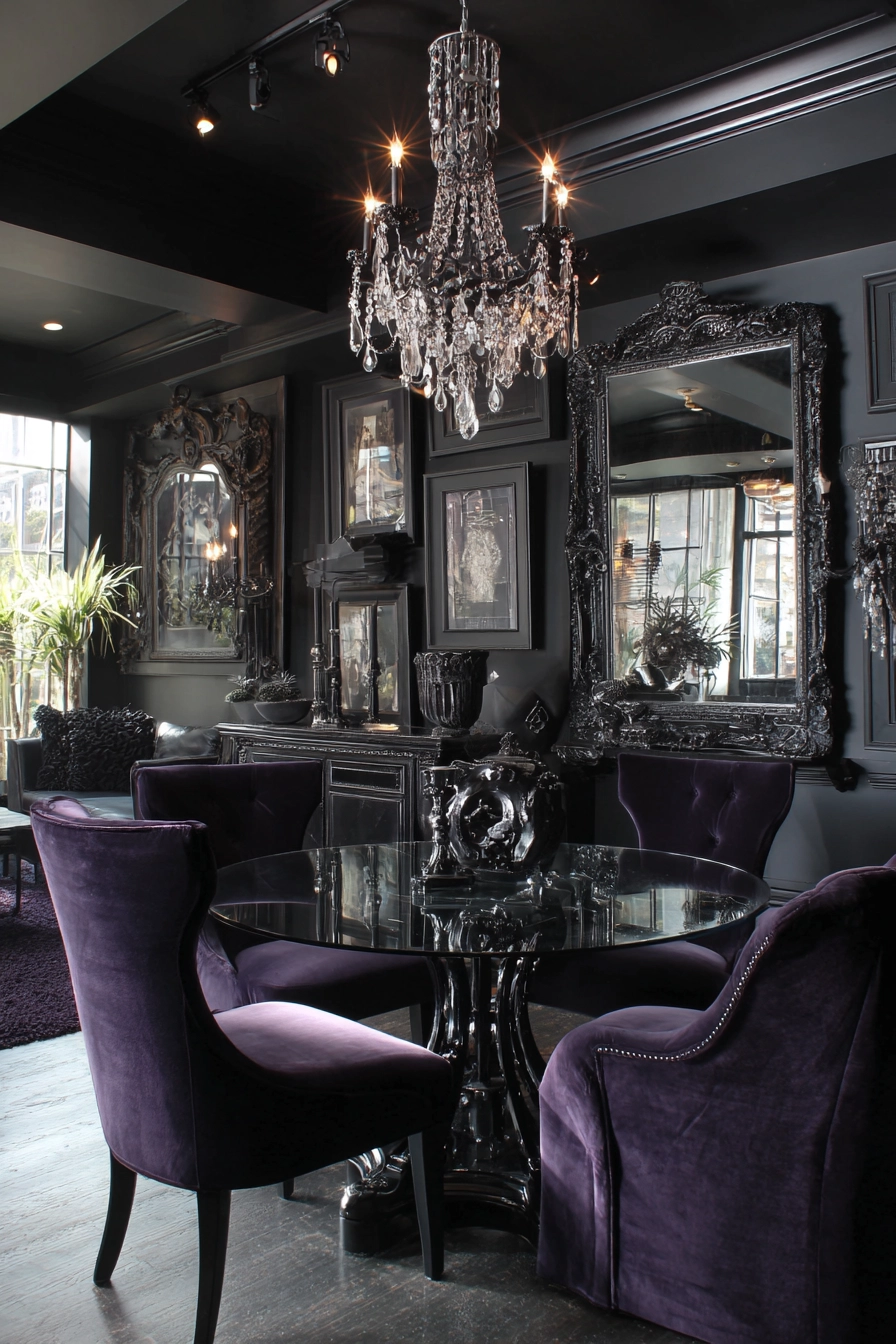 gothic dining room 35