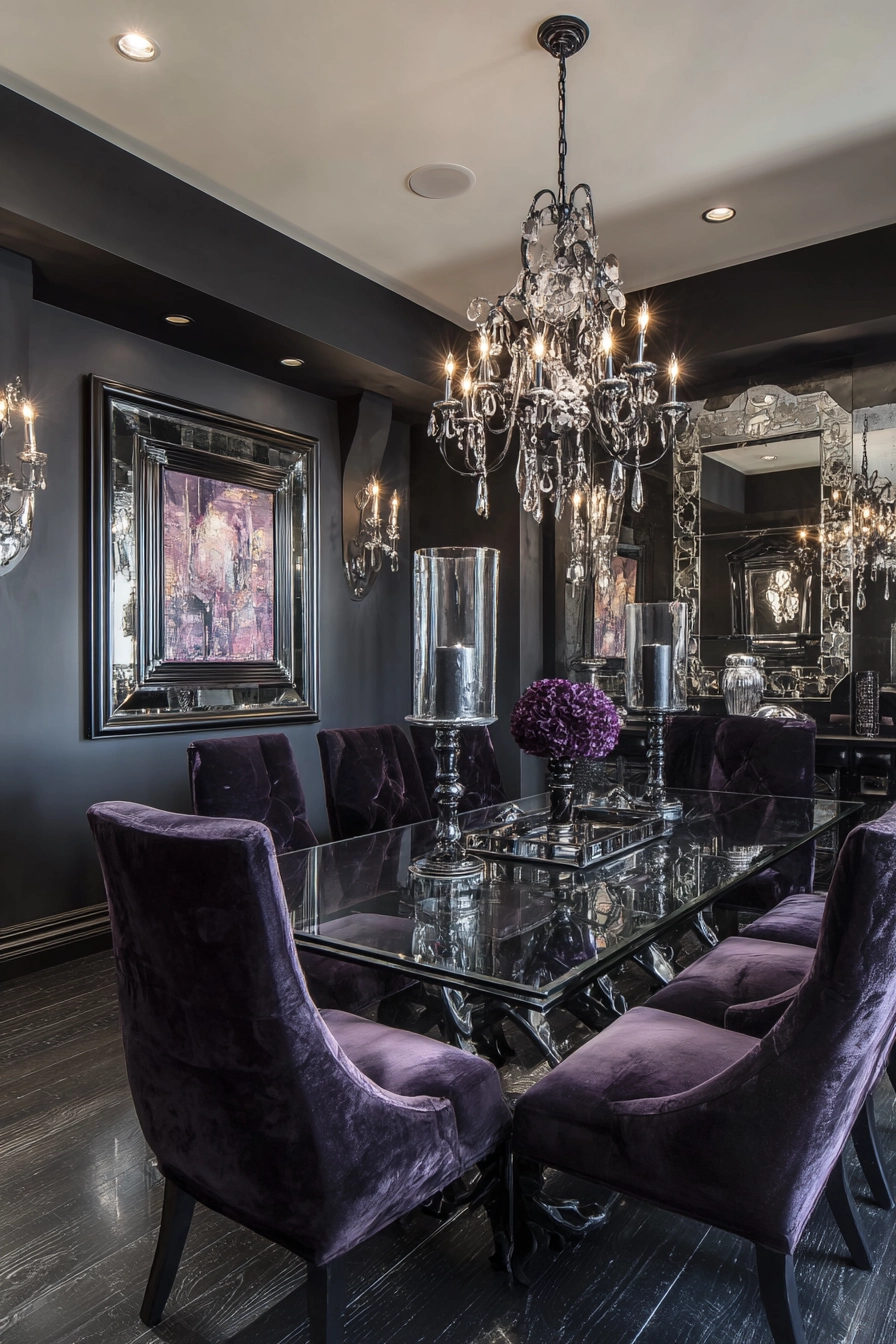 gothic dining room 36