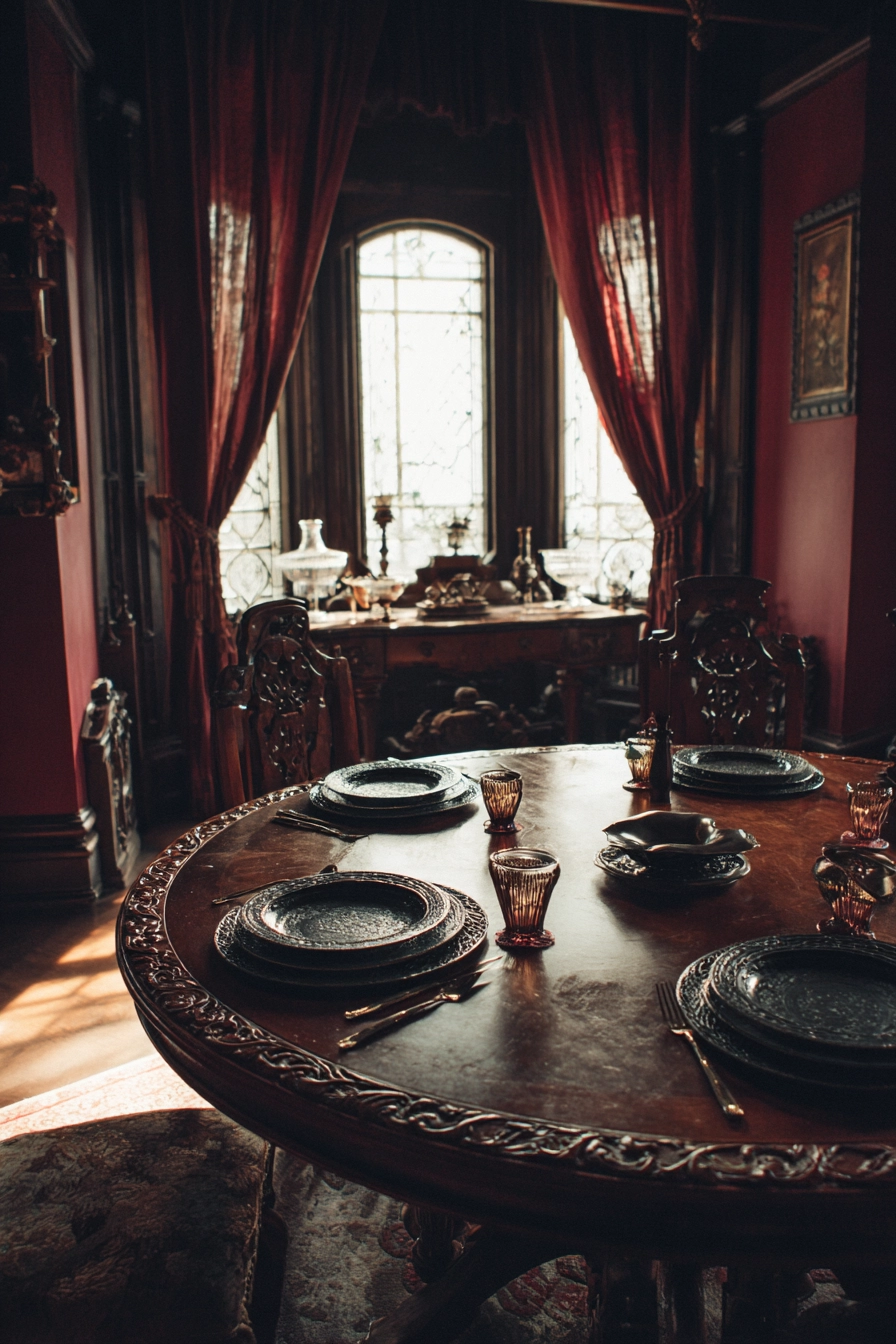 gothic dining room 40