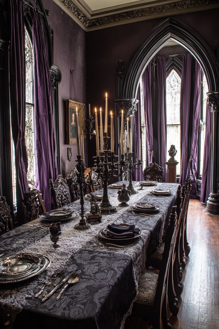 gothic dining room 6