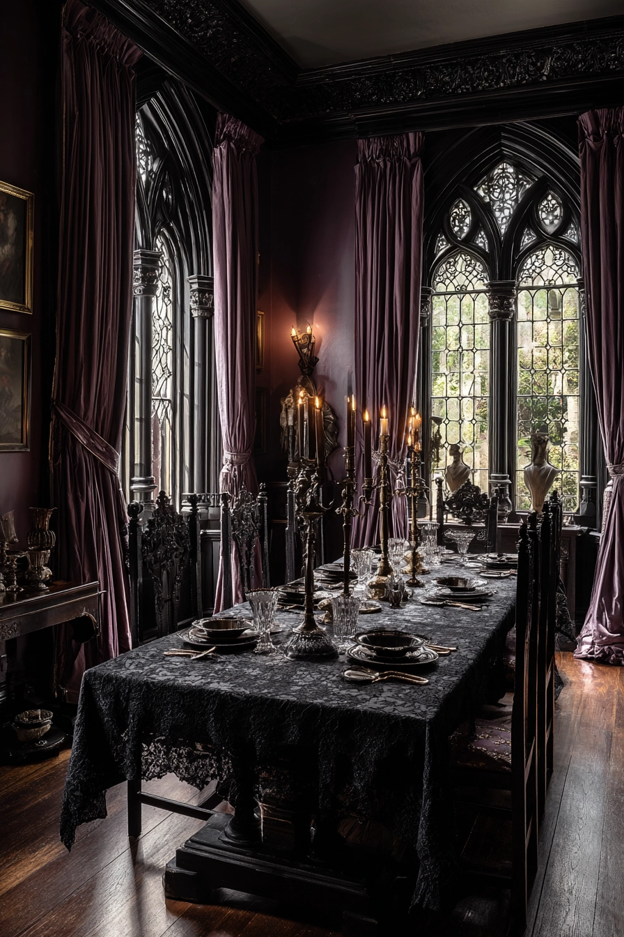 gothic dining room 8