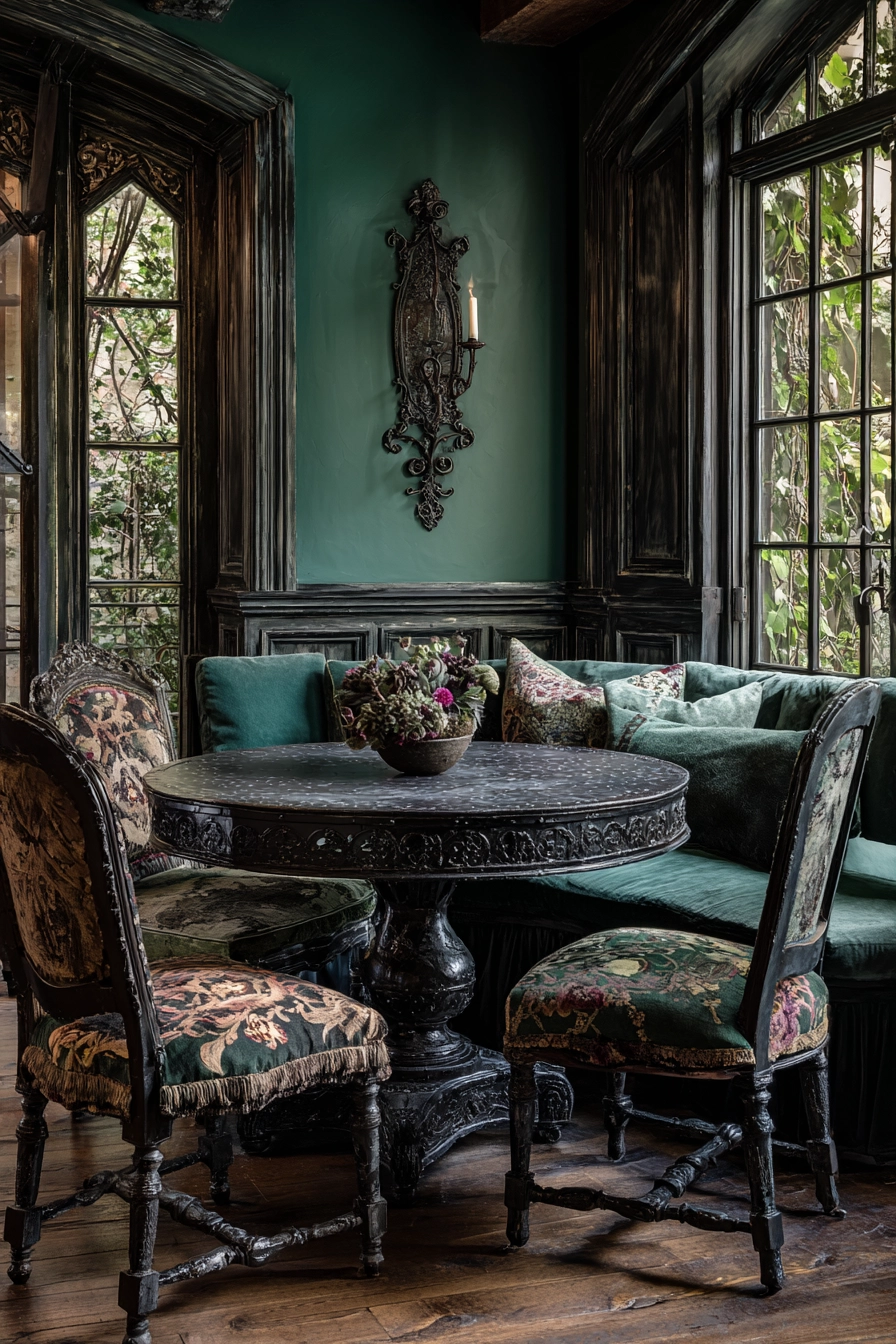 gothic dining room 9