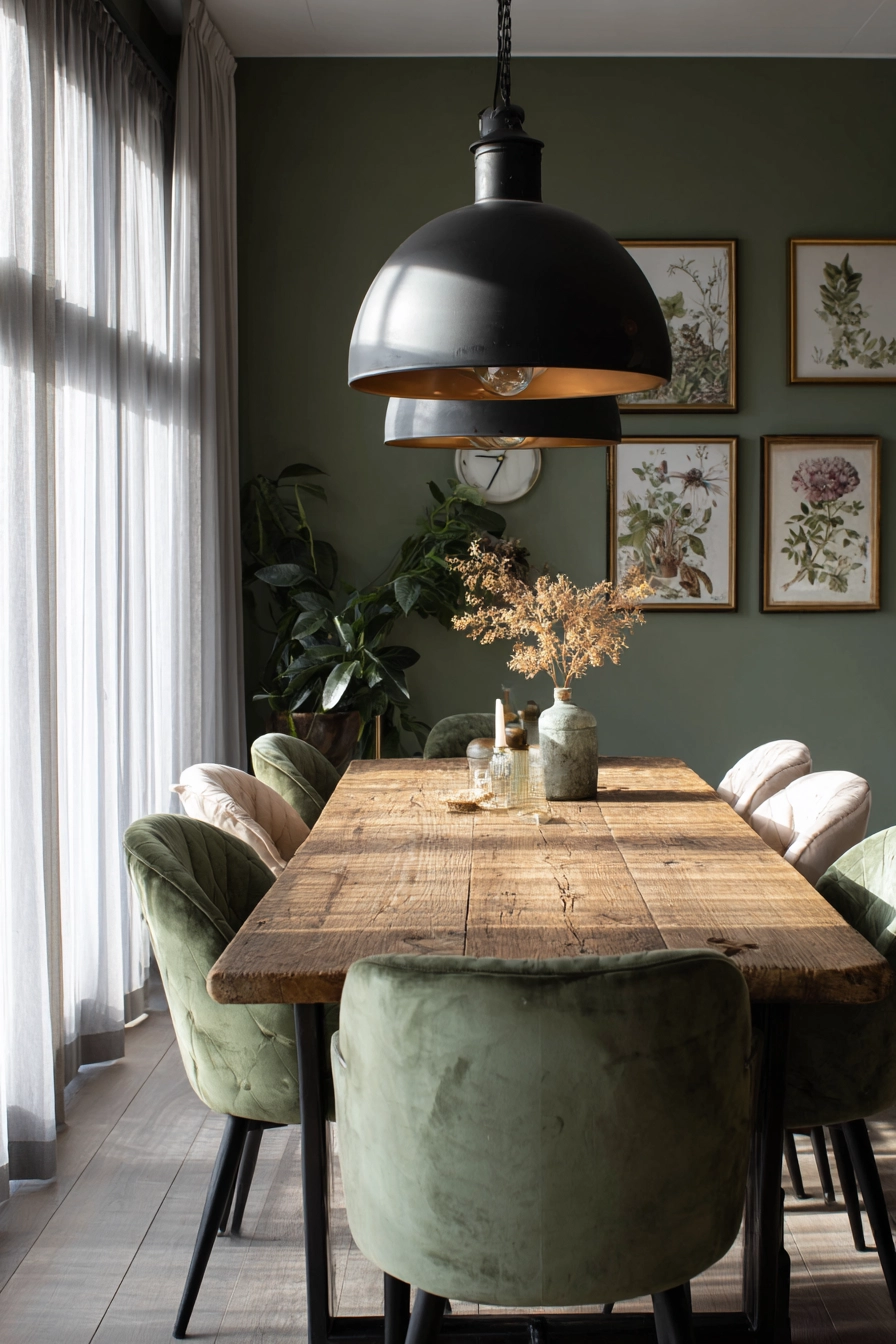 Green Dining Room Ideas: Embracing Nature in Your Home