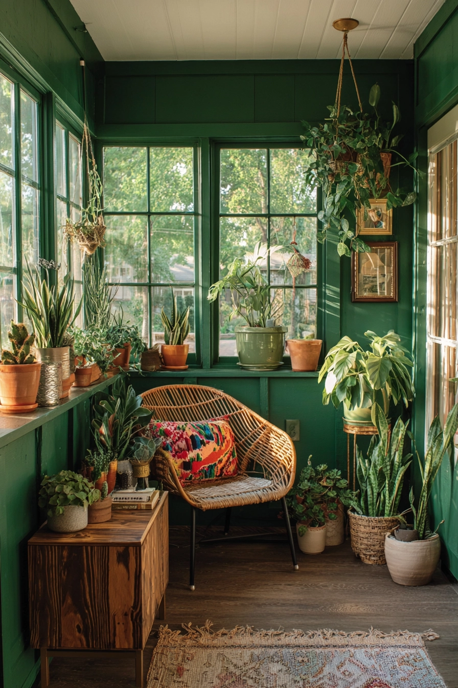 green sunroom 12