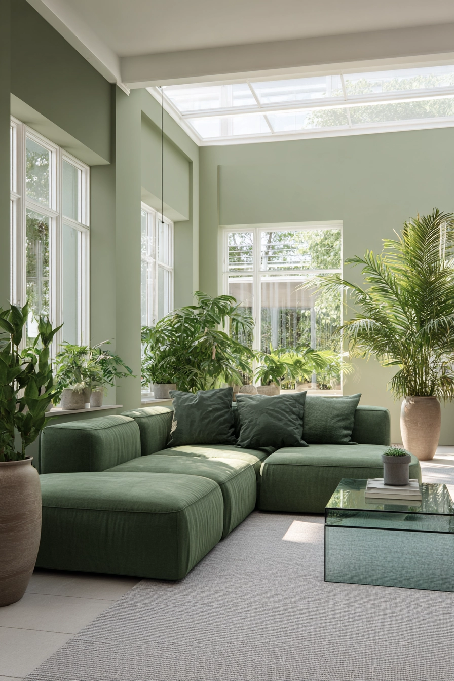 green sunroom 16
