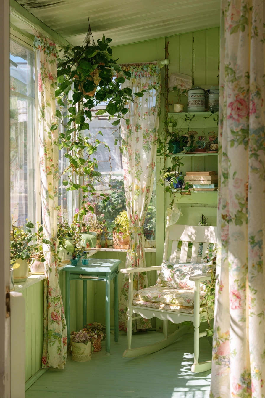 green sunroom 28