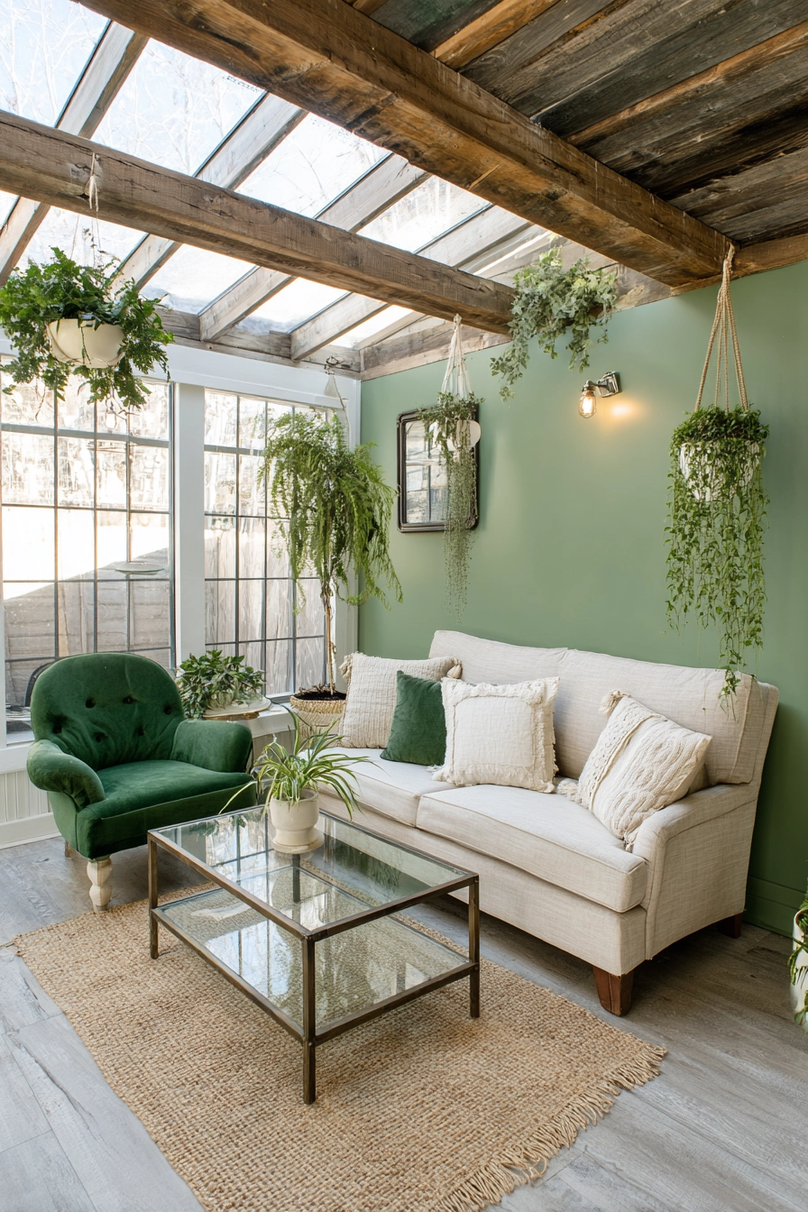 green sunroom 8