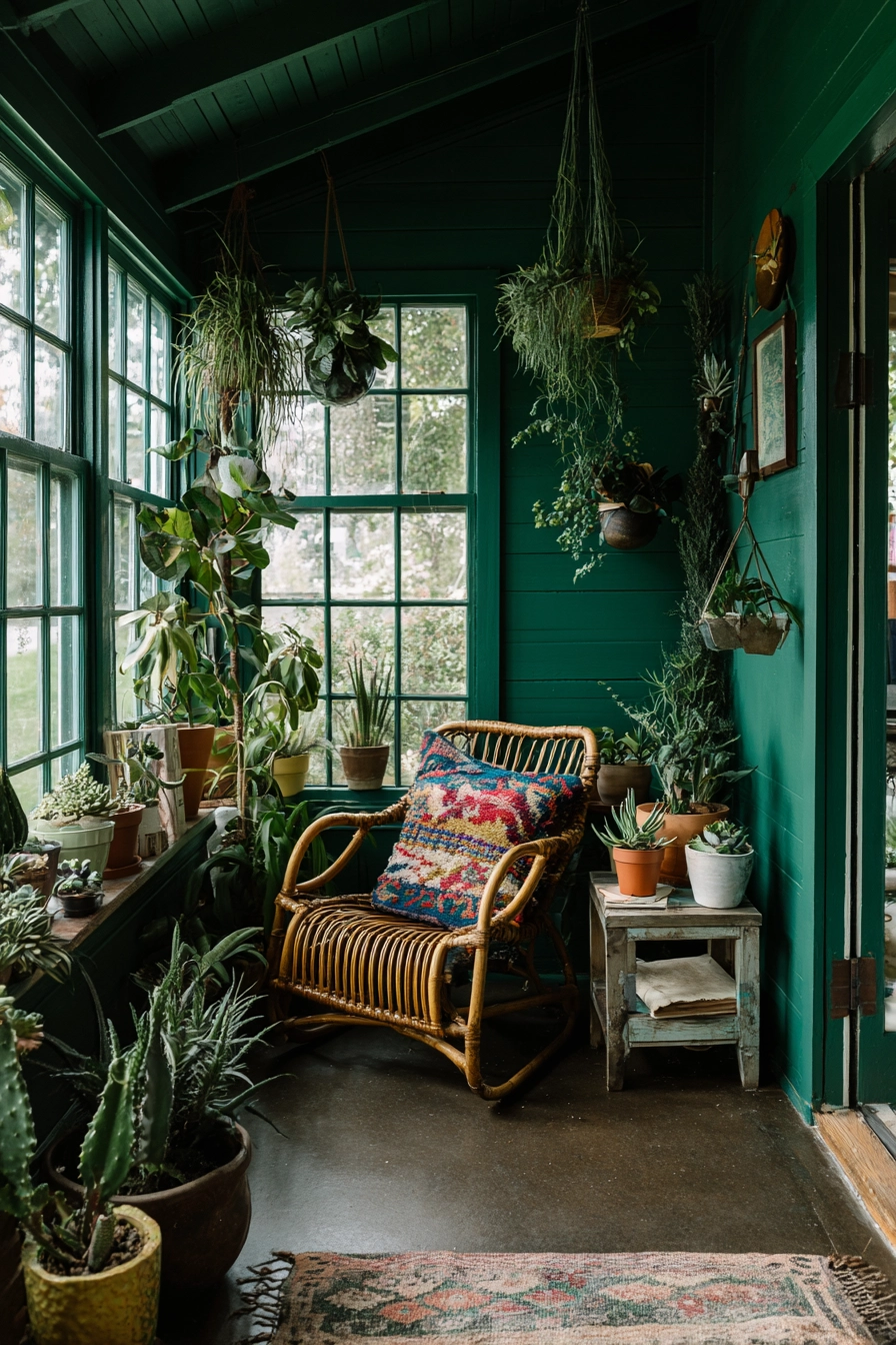 green sunroom 9