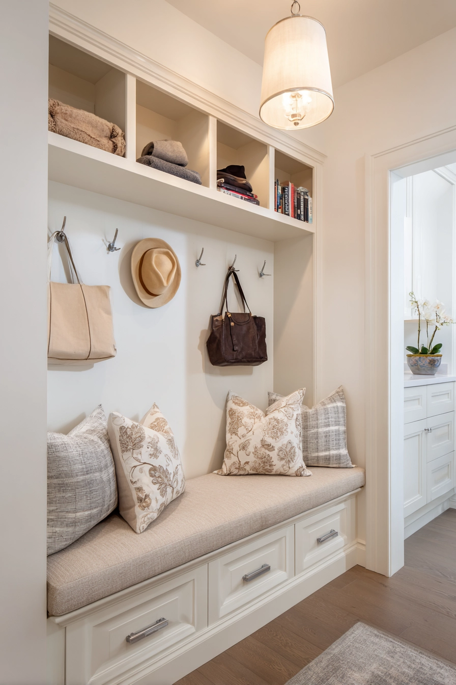 hallway shoe storage 16
