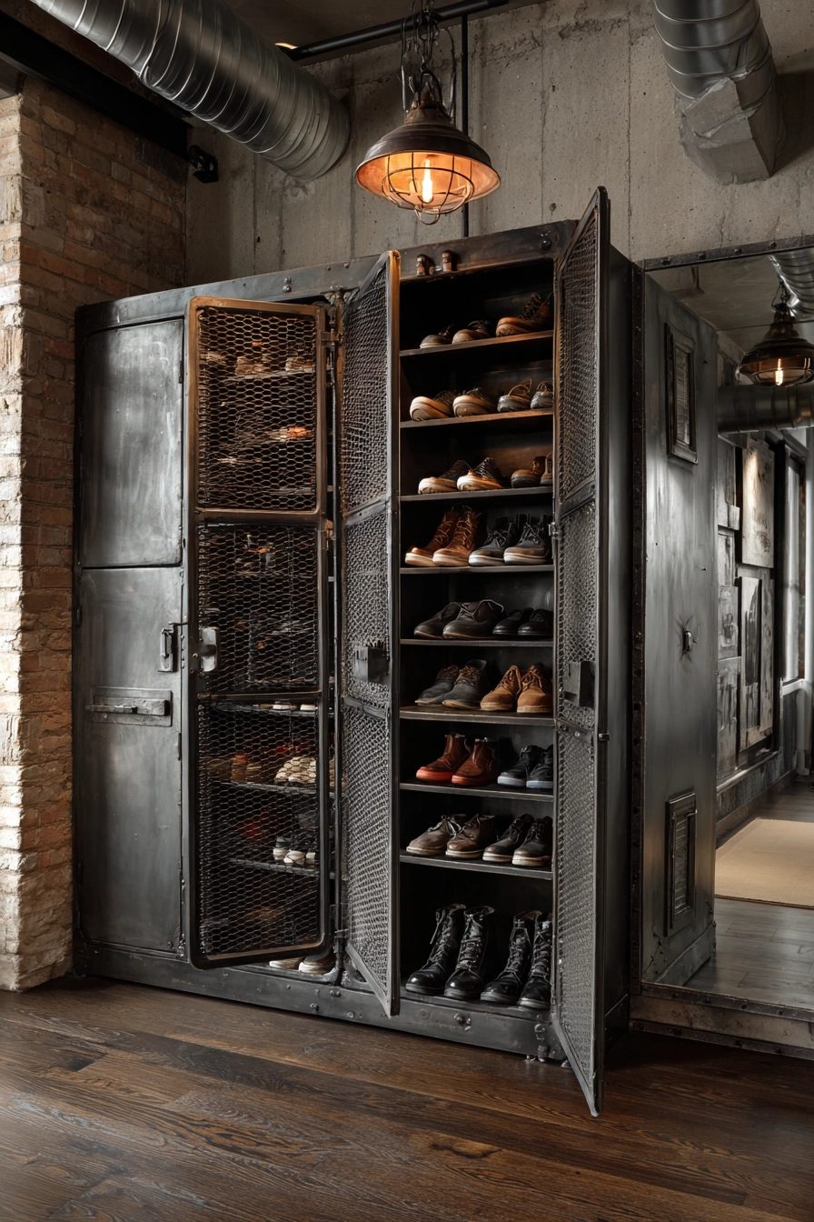 hallway shoe storage 19