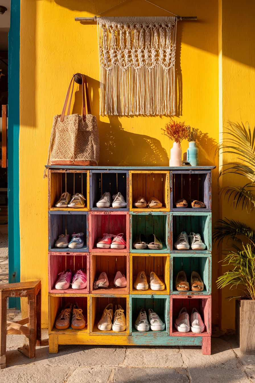 hallway shoe storage 29