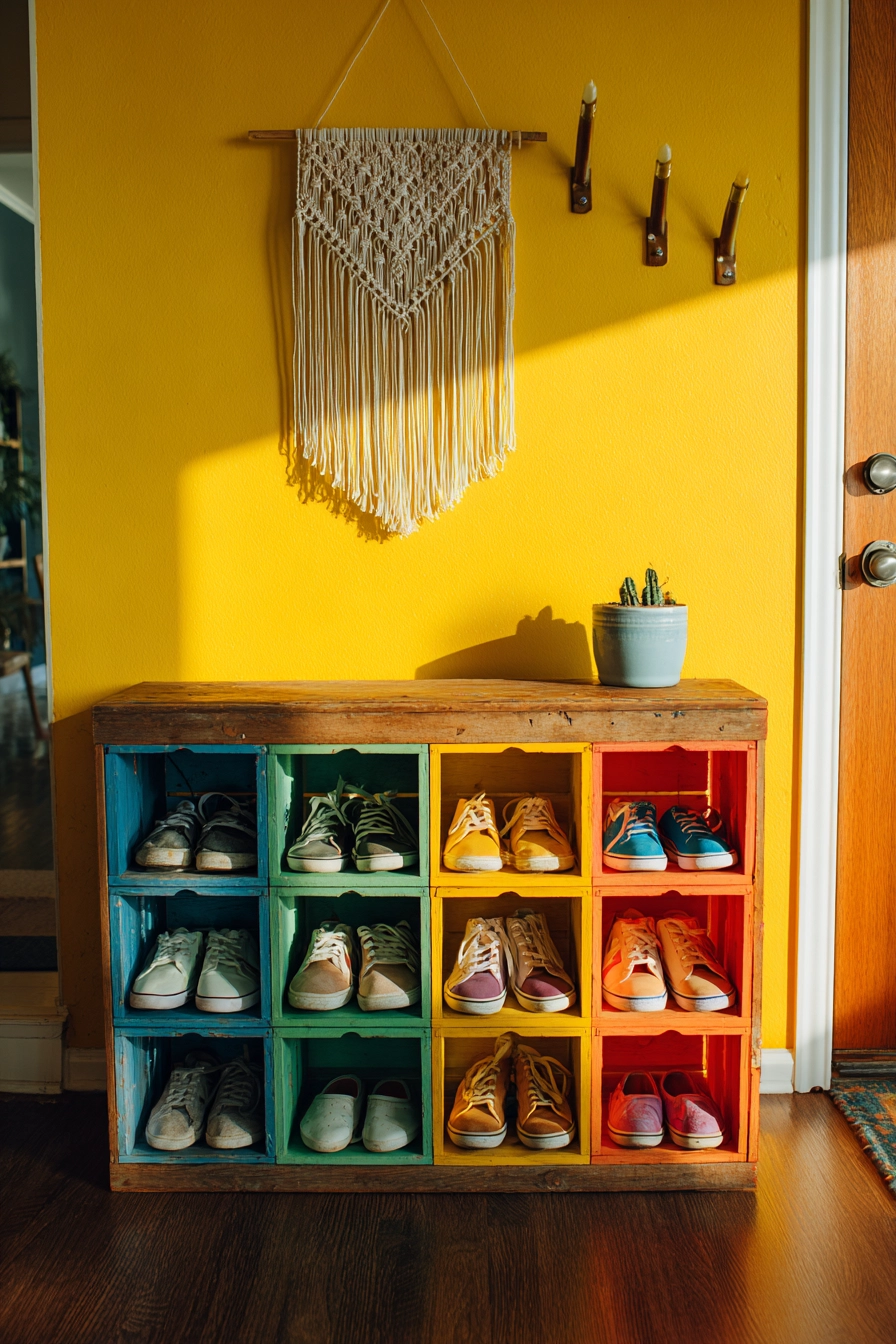 hallway shoe storage 31