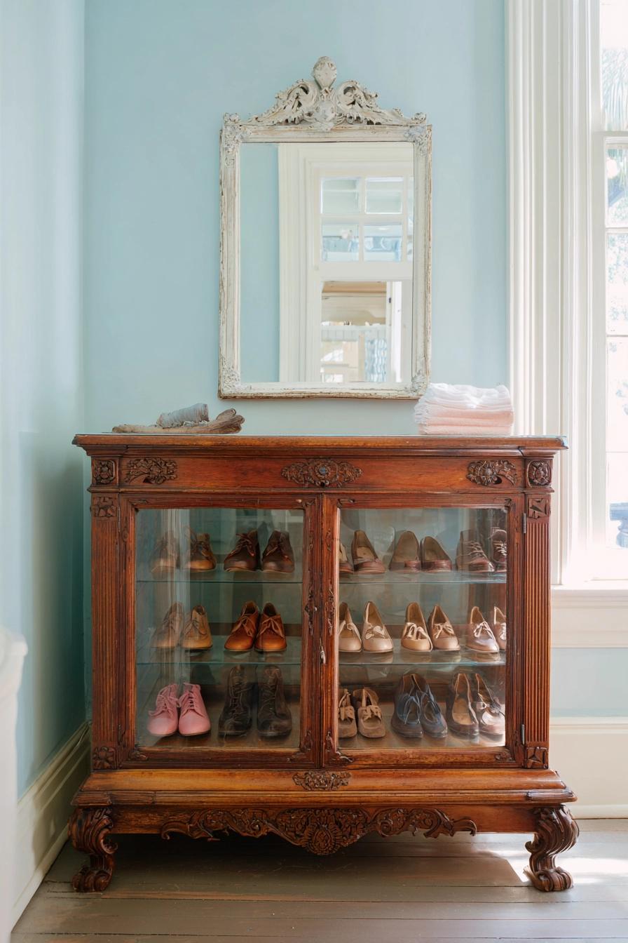 hallway shoe storage 40