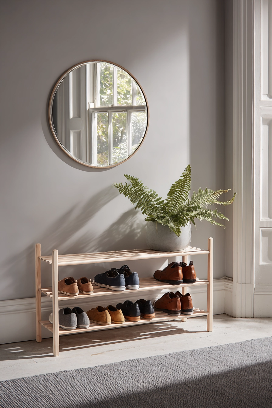 hallway shoe storage 9