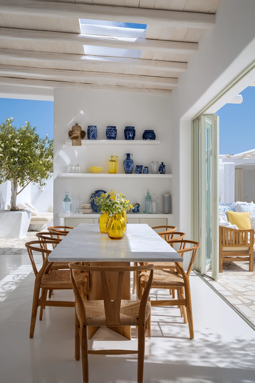 mediterranean dining room 13