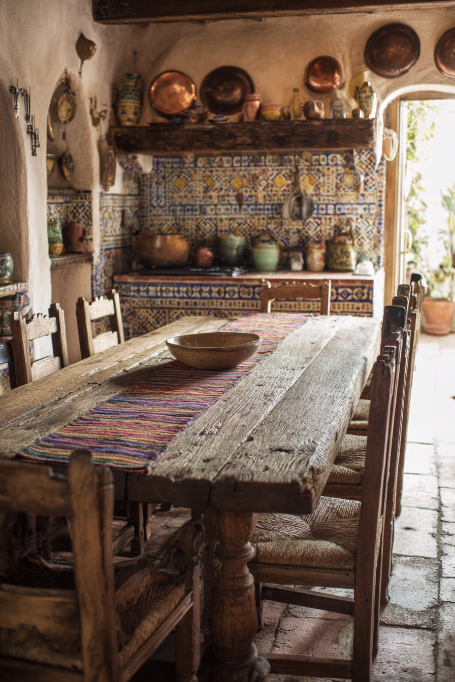 mediterranean dining room 18