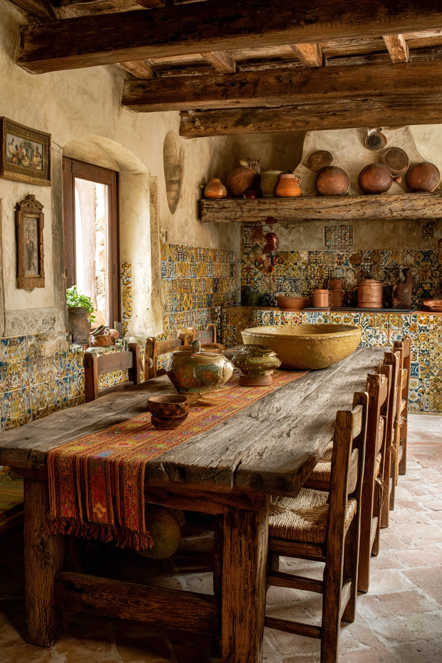 mediterranean dining room 19