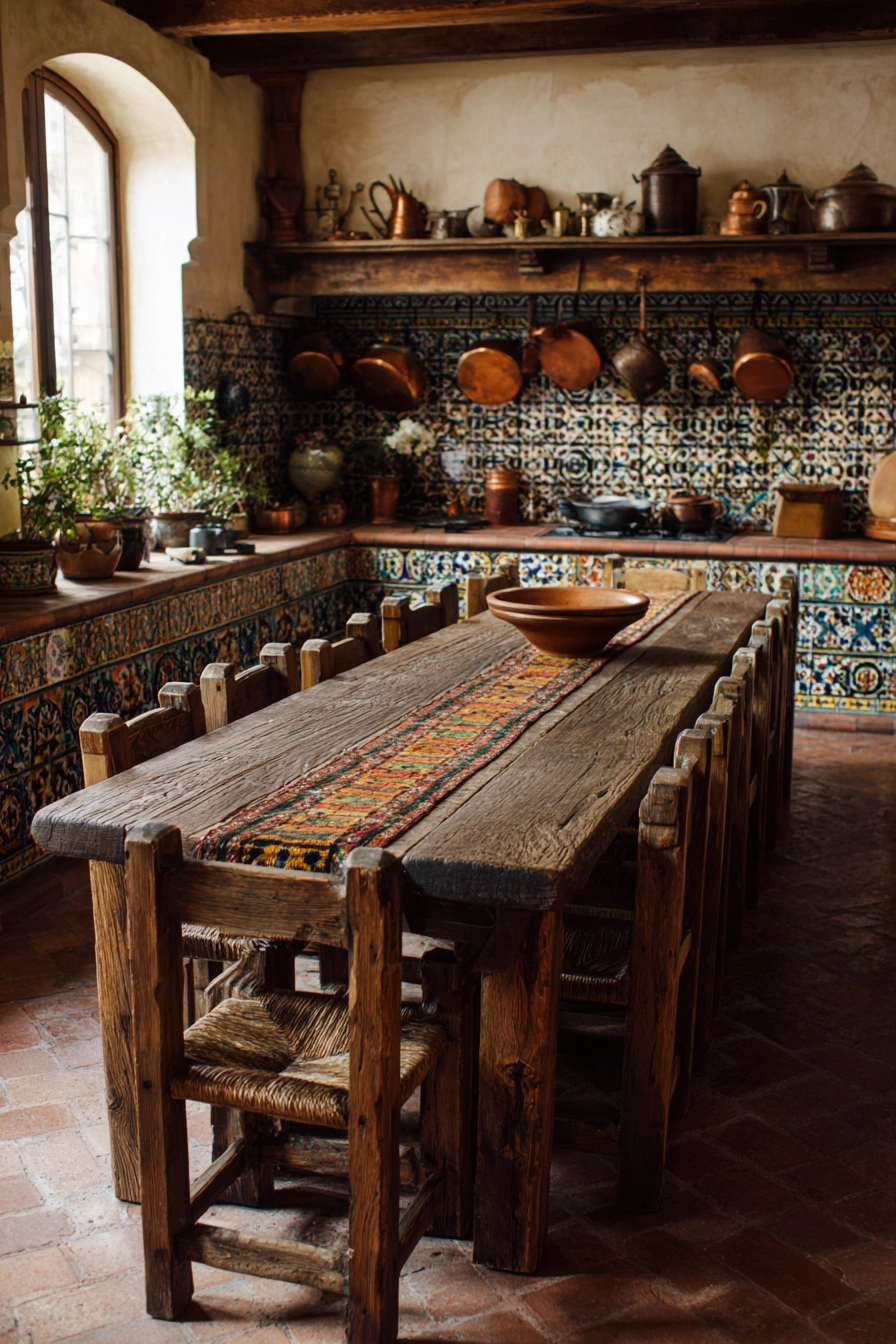 mediterranean dining room 20