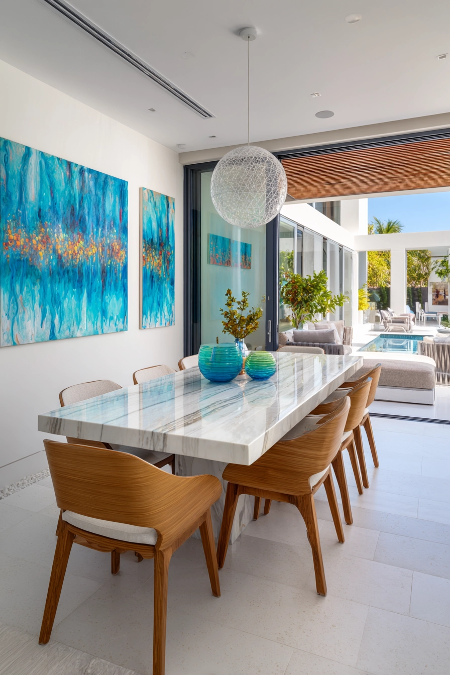 mediterranean dining room 37