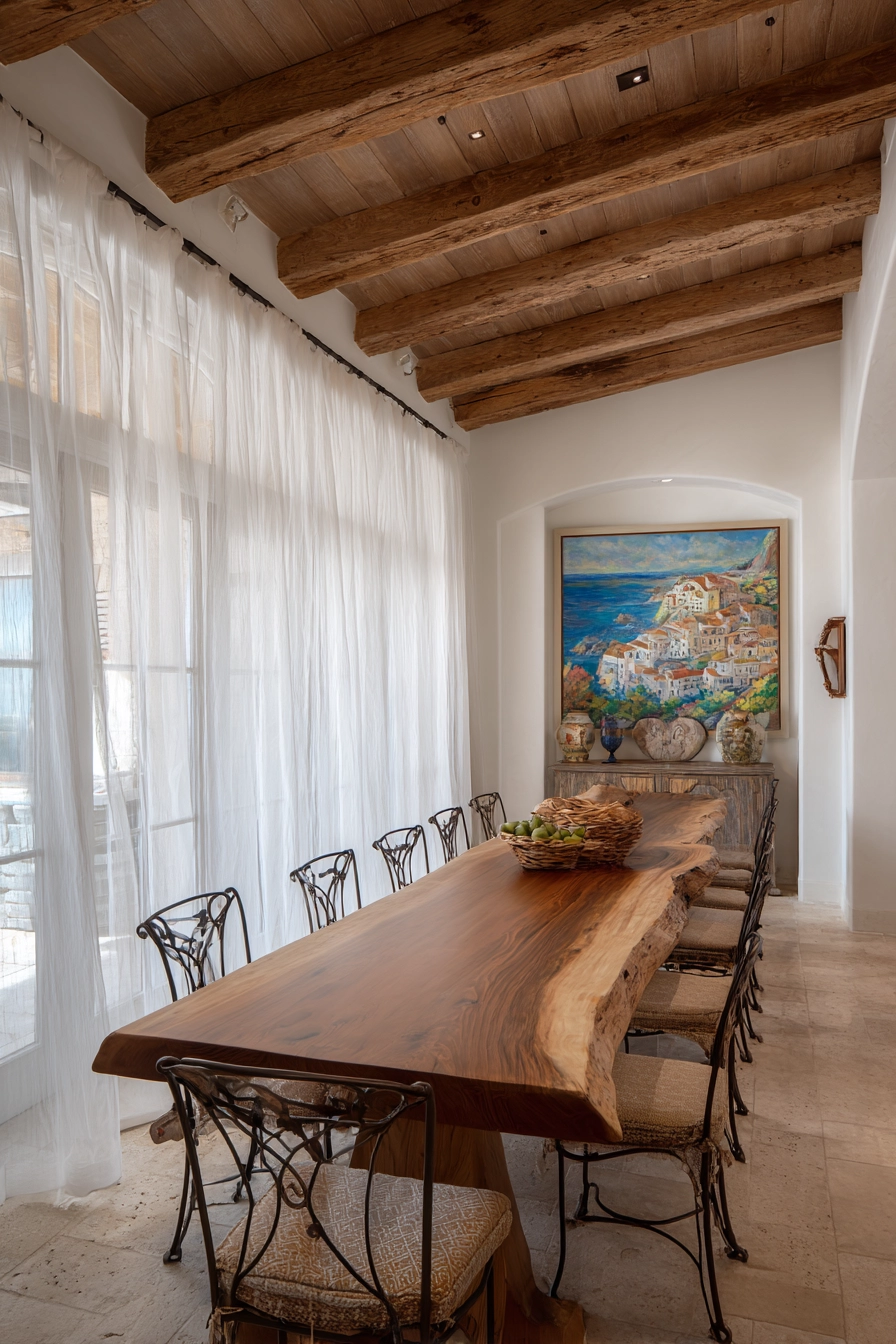 mediterranean dining room 8