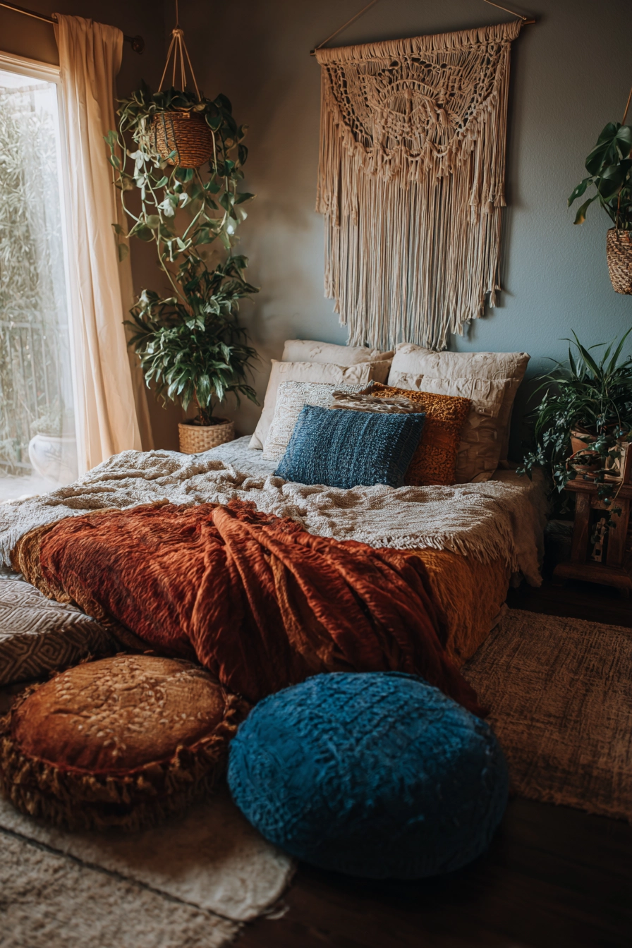 midnight blue bedroom 17