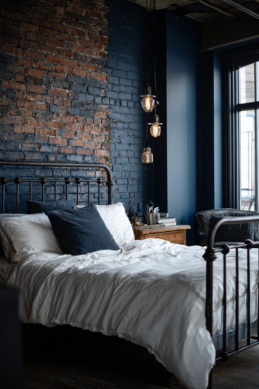 midnight blue bedroom 29