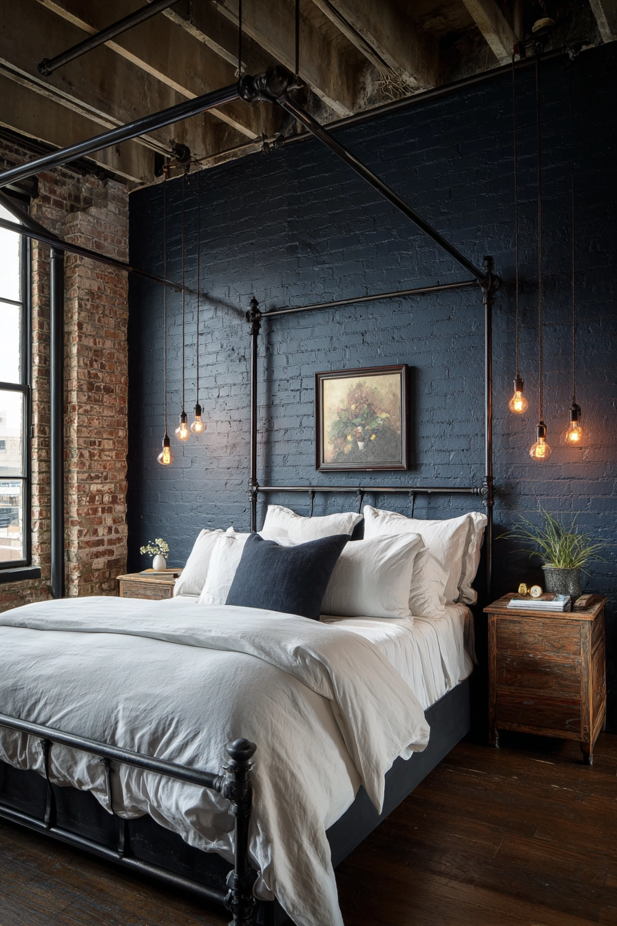 midnight blue bedroom 30