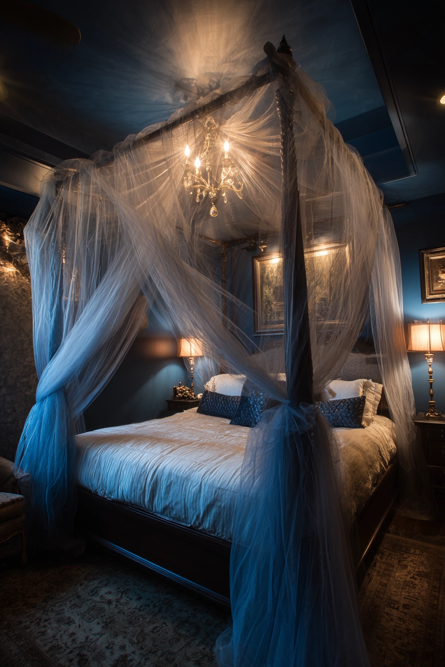 midnight blue bedroom 34