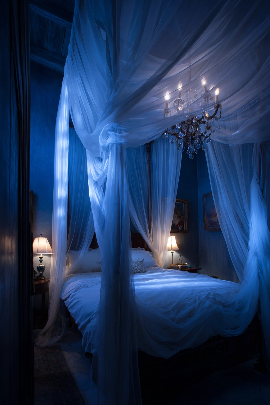 midnight blue bedroom 36