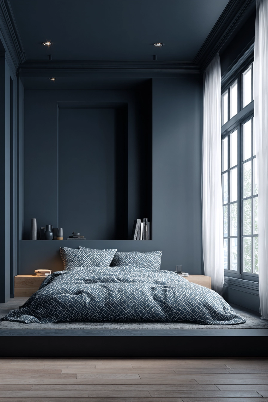 midnight blue bedroom 5