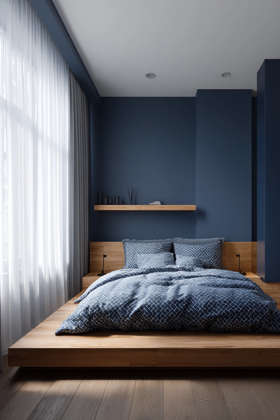 midnight blue bedroom 8