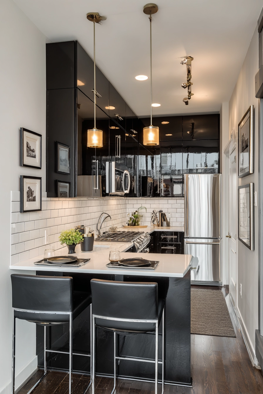 mini kitchen ideas small spaces 6