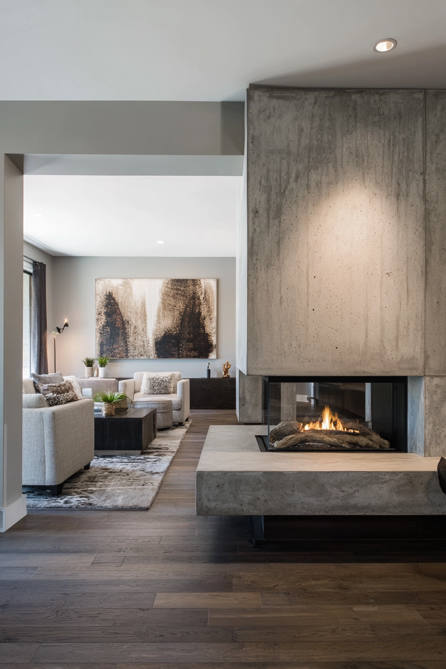modern fireplace ideas 10