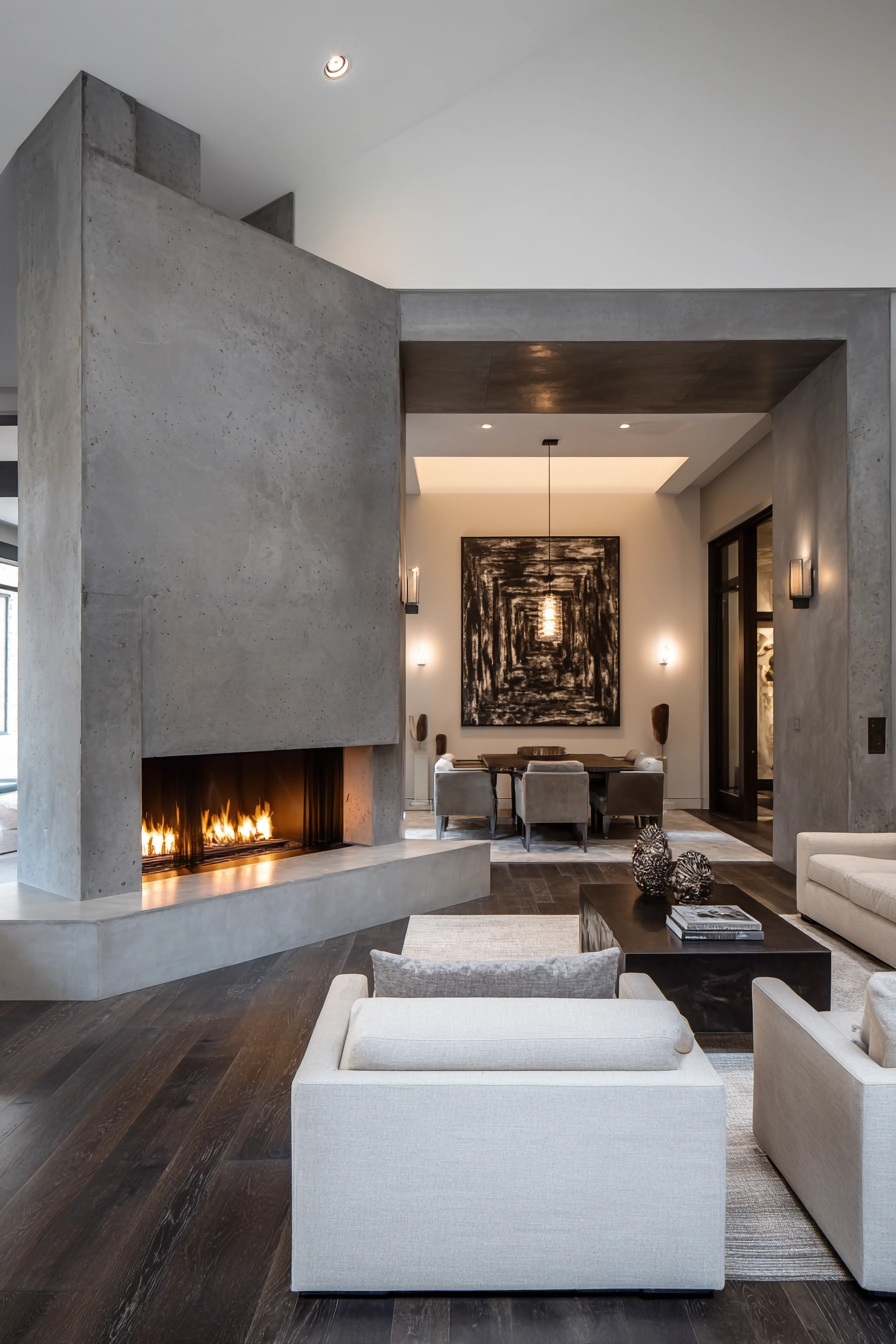 modern fireplace ideas 12