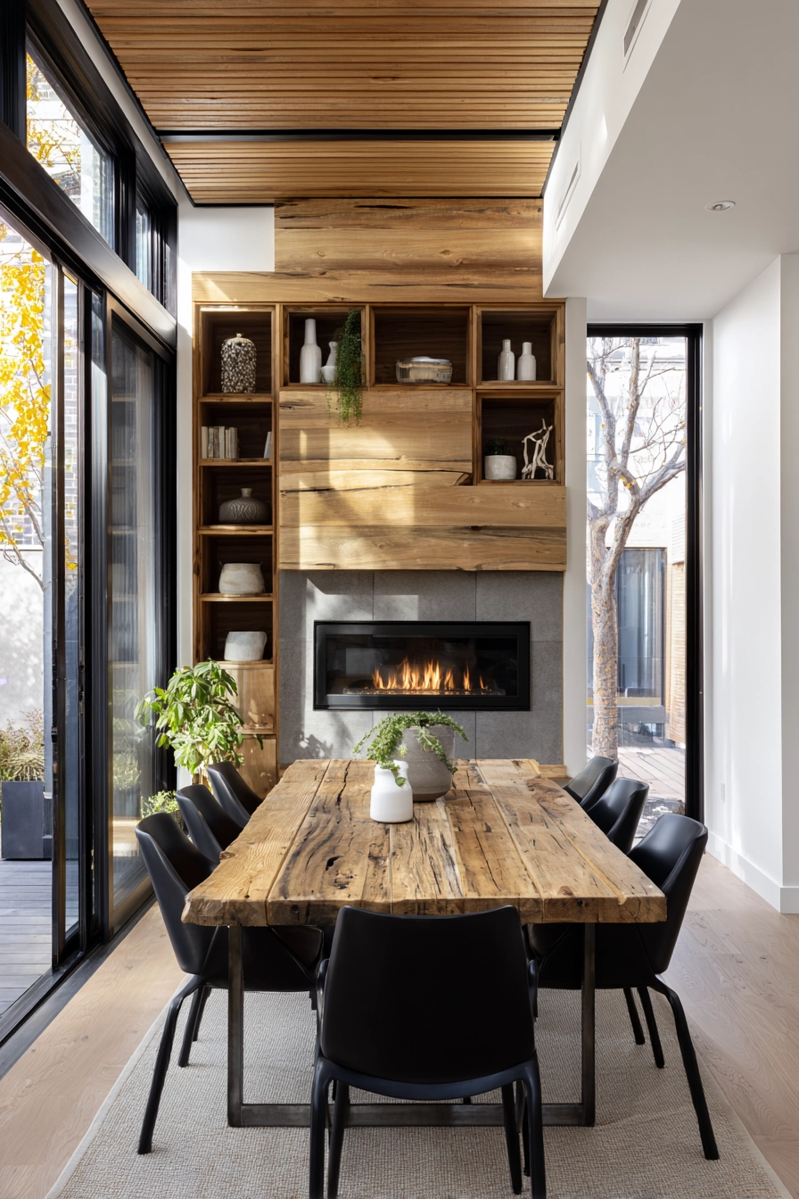 modern fireplace ideas 13
