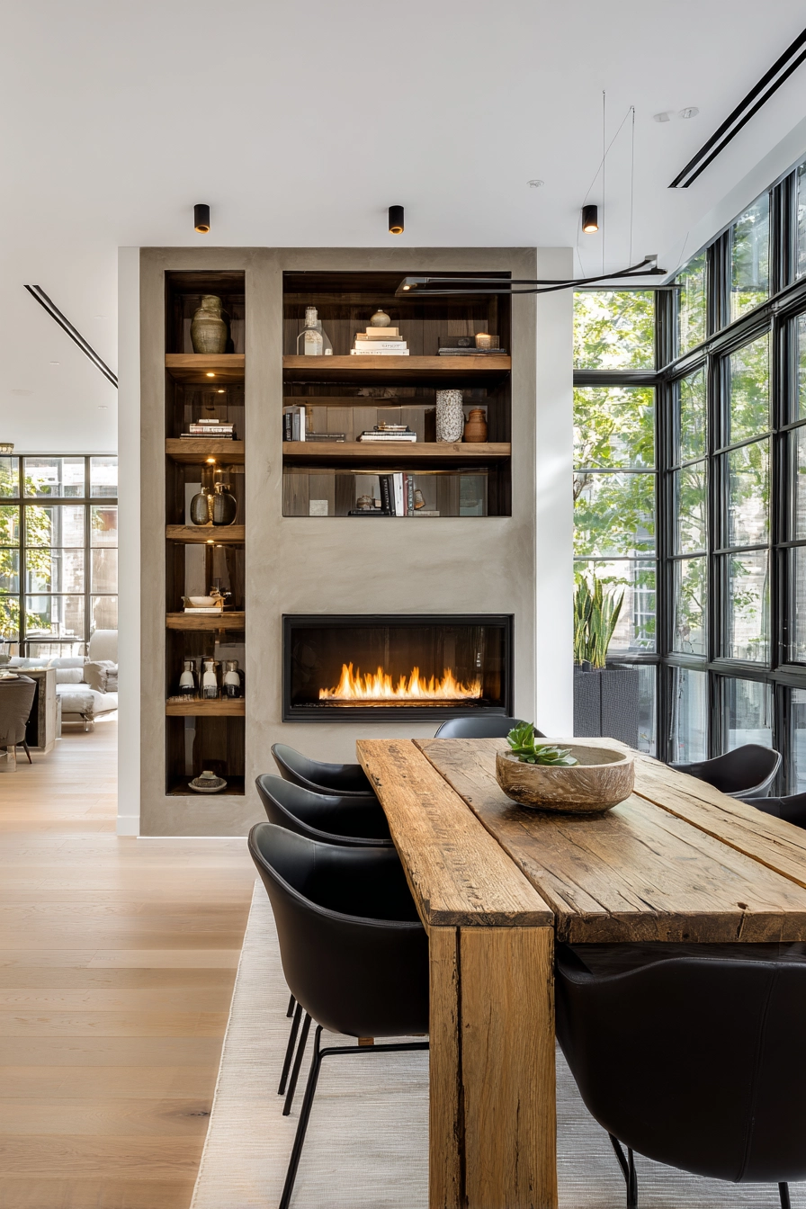 modern fireplace ideas 15