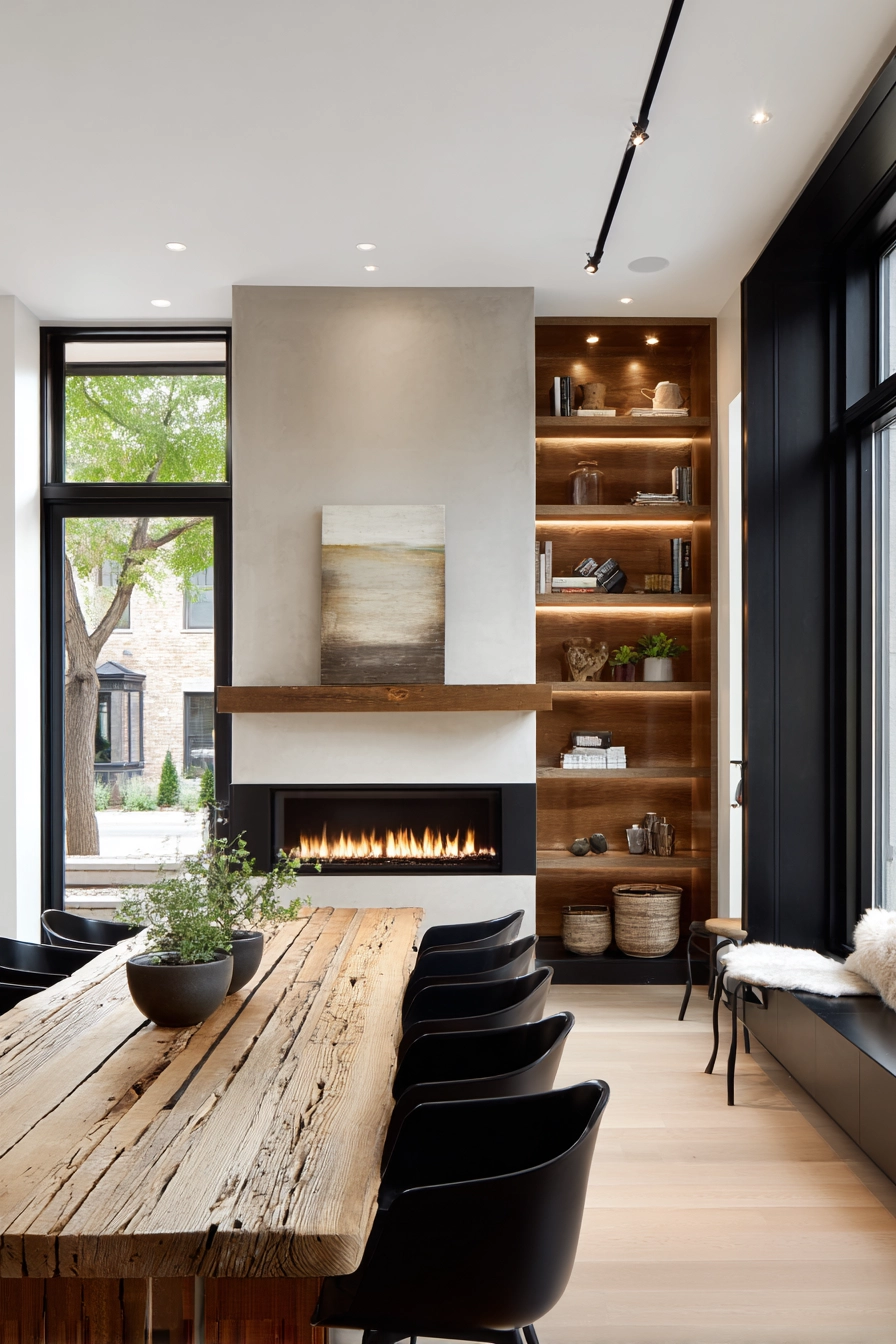 modern fireplace ideas 16