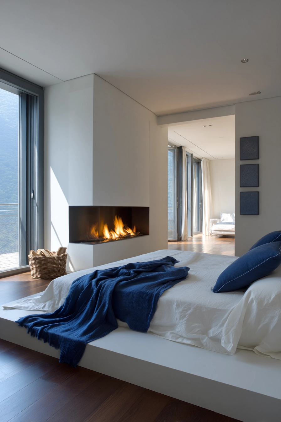 modern fireplace ideas 23