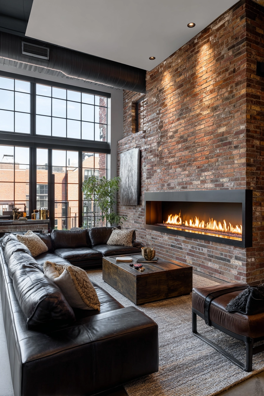 modern fireplace ideas 30