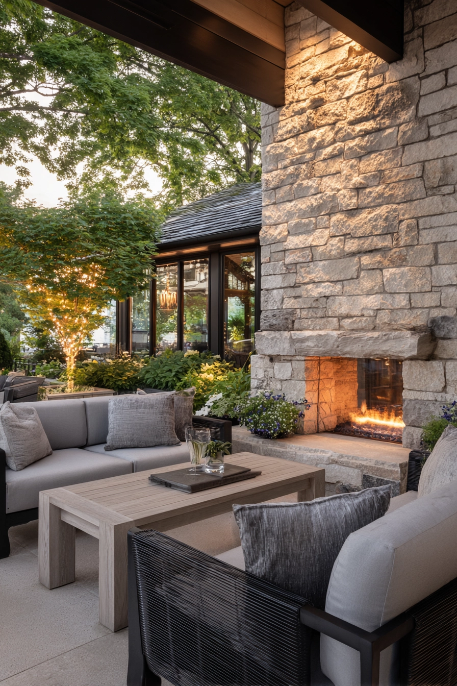 modern fireplace ideas 35