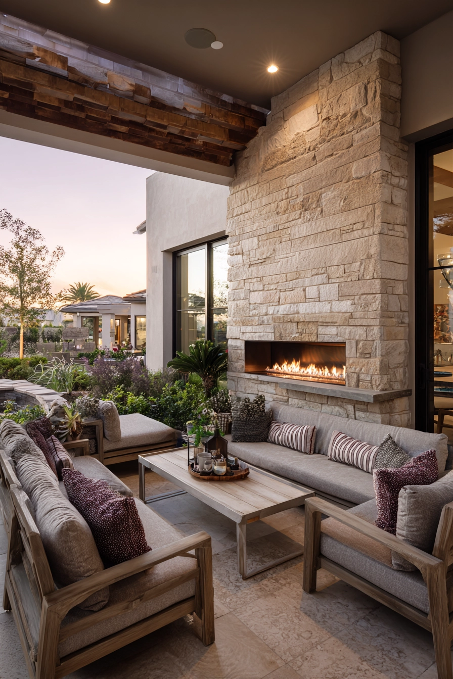 modern fireplace ideas 36