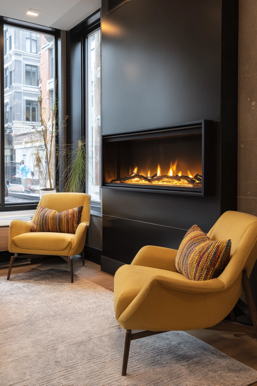 modern fireplace ideas 7